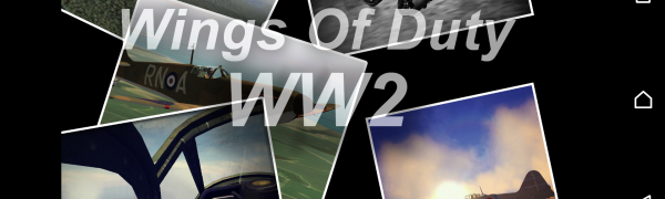 iphoneゲームアプリで本格的な戦闘機のゲームをするならWW2: Wings of Duty - Combat Flight Simulator!