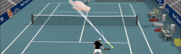 2人プレイも！？とにかくシンプルなテニスゲーム『テニスチャンピオン3D』