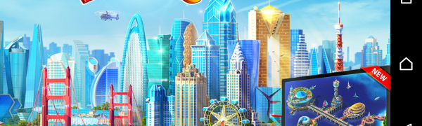 自分だけの街を作ろう　ゲームアプリ「Megapolis」